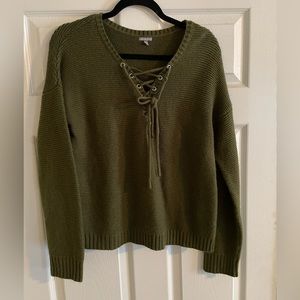 Charlotte Russe - Green Sweater